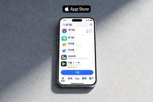 在苹果App Store中搜索纸飞机应用的界面截图